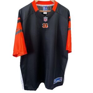 Cincinnati Bengals Pro Line NFL Men's XL Team Jersey Black & Orange